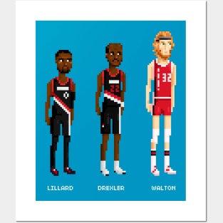 Retro TrailBlazers Posters and Art